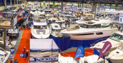 Seattle Boat Show panorama